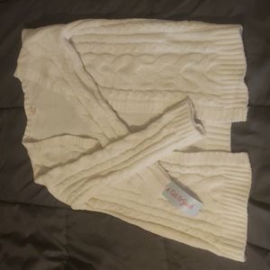 Girls Cream Sweater